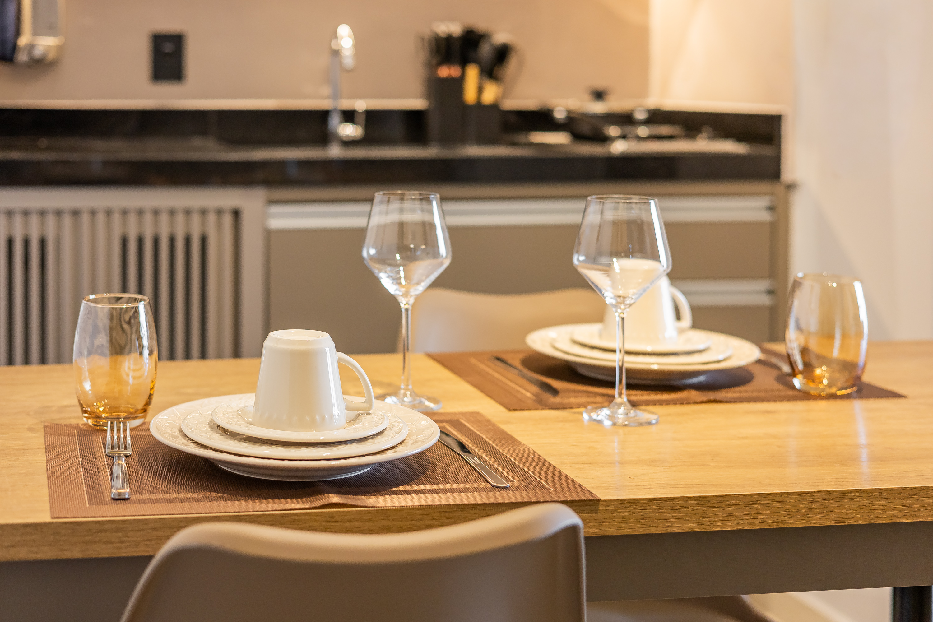Apartamento preparado para receber hóspedes