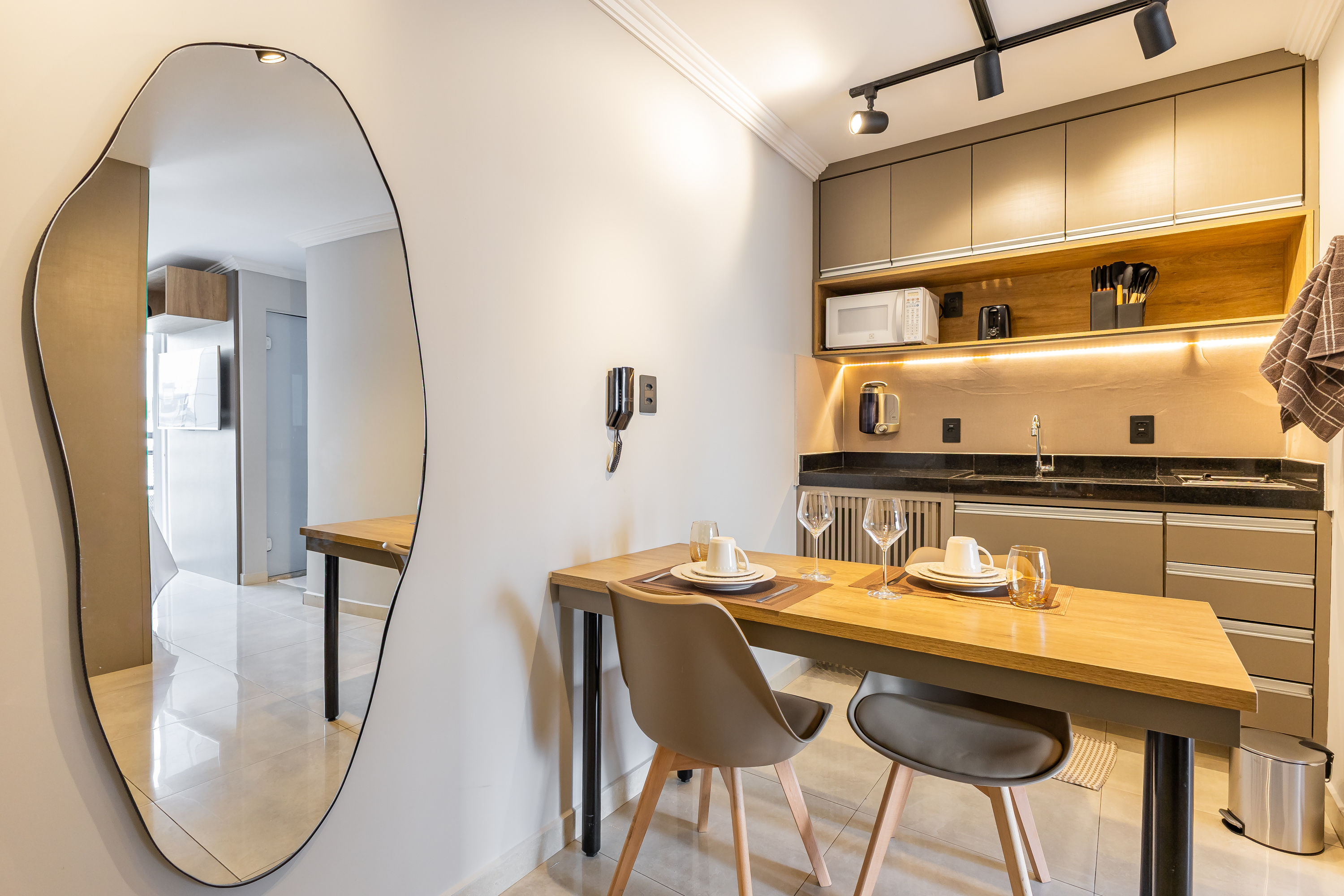 Apartamento sob gestão da AluHubs